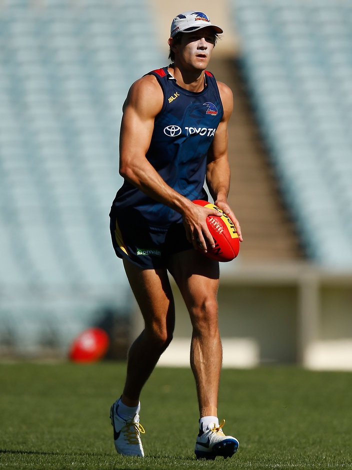 AFL 2016 Training - Adelaide Crows 090216 Sam Shaw will remain at the Crows on the rookie list - ${keywords}